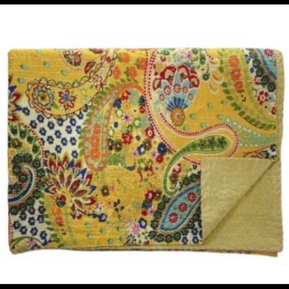 Vintage Addiction Other - NEW KANTHA HANDMADE. Cotton 60x90”